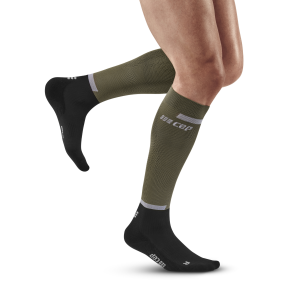 CEP Men's Run Tall Socks 4.0- Olive