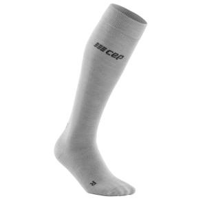 CEP Allday Merino Tall Compression Socks Women Grey