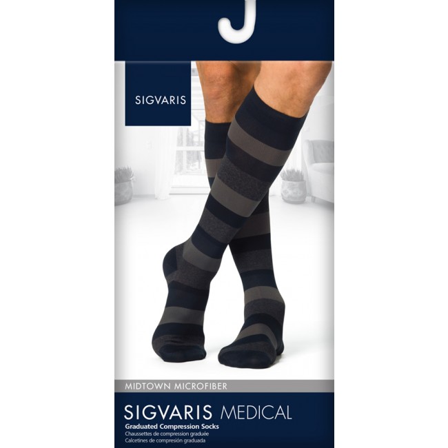 Sigvaris Midtown Microfiber for Men Compression Socks