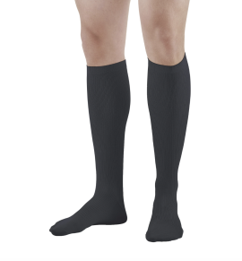 Ames Walker Men's Knee High Socks Black