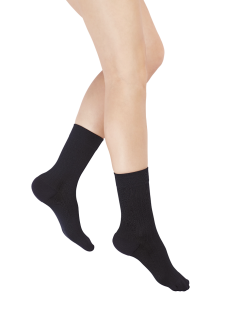 Rejuva Freedom Crew Compression Socks Black