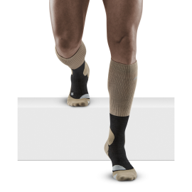 CEP Hiking Merino Tall Compression Socks Men Sand