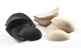 Wear Ease Oval Shaped Molded Foam Bra Cup