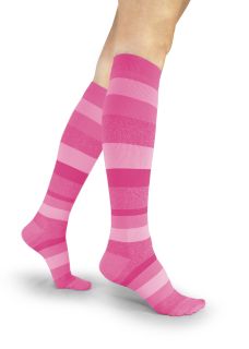 Sigvaris Microfiber Shades for Women Pink Stripe