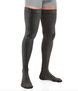 Ames Walker Men's Thigh Highs with Top Band