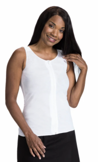 Wear Ease: Women's Compression Vest - Torso White