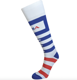Ames Walker Pattern Knee High Socks USA