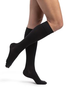 SIGVARIS Dynaven Women's Calf Black Grip Top CT