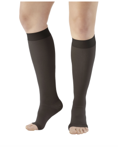 Ames Walker Medical Support Stockings Knee High OT Black