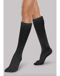 Therafirm Core-Spun Moderate Support Socks BLACK