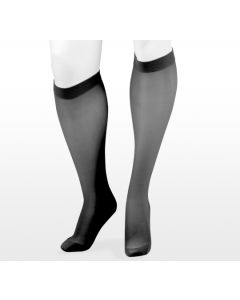 Juzo Naturally Sheer Knee High CT Black