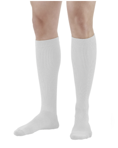 Ames Walker Coolmax Socks Knee High White