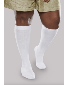 Therafirm Core-Spun Mild Support Socks White