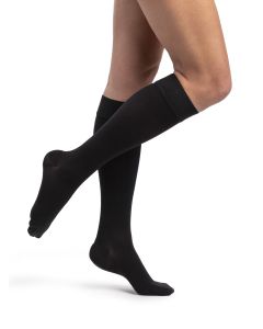 SIGVARIS Dynaven Women's Calf Black Grip Top CT